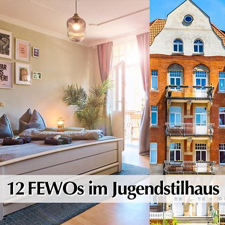 12 Fewos Im Jugendstilhaus Mit Aufzug, Terrasse, Kingsize-Bett, Smart-Tv, Etc Ерфурт Екстер'єр фото
