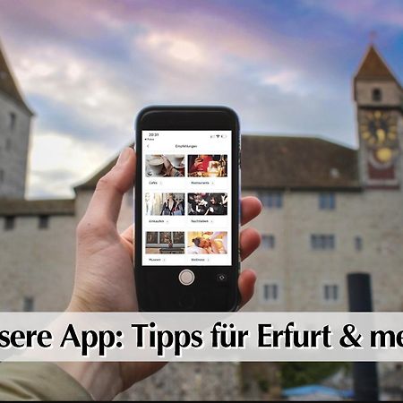 12 Fewos Im Jugendstilhaus Mit Aufzug, Terrasse, Kingsize-Bett, Smart-Tv, Etc Ерфурт Екстер'єр фото