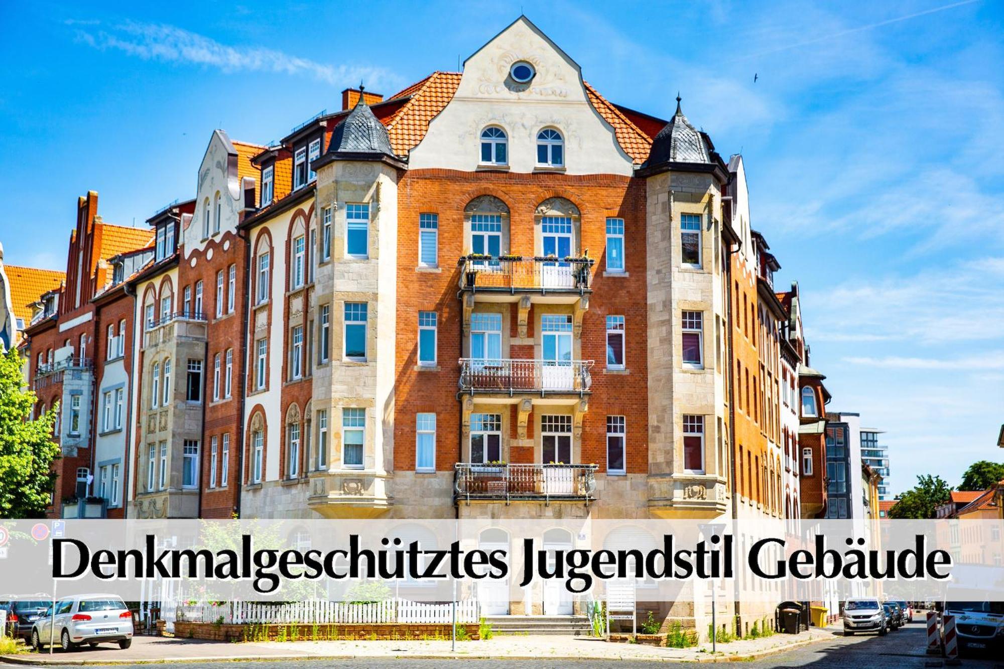 12 Fewos Im Jugendstilhaus Mit Aufzug, Terrasse, Kingsize-Bett, Smart-Tv, Etc Ерфурт Екстер'єр фото