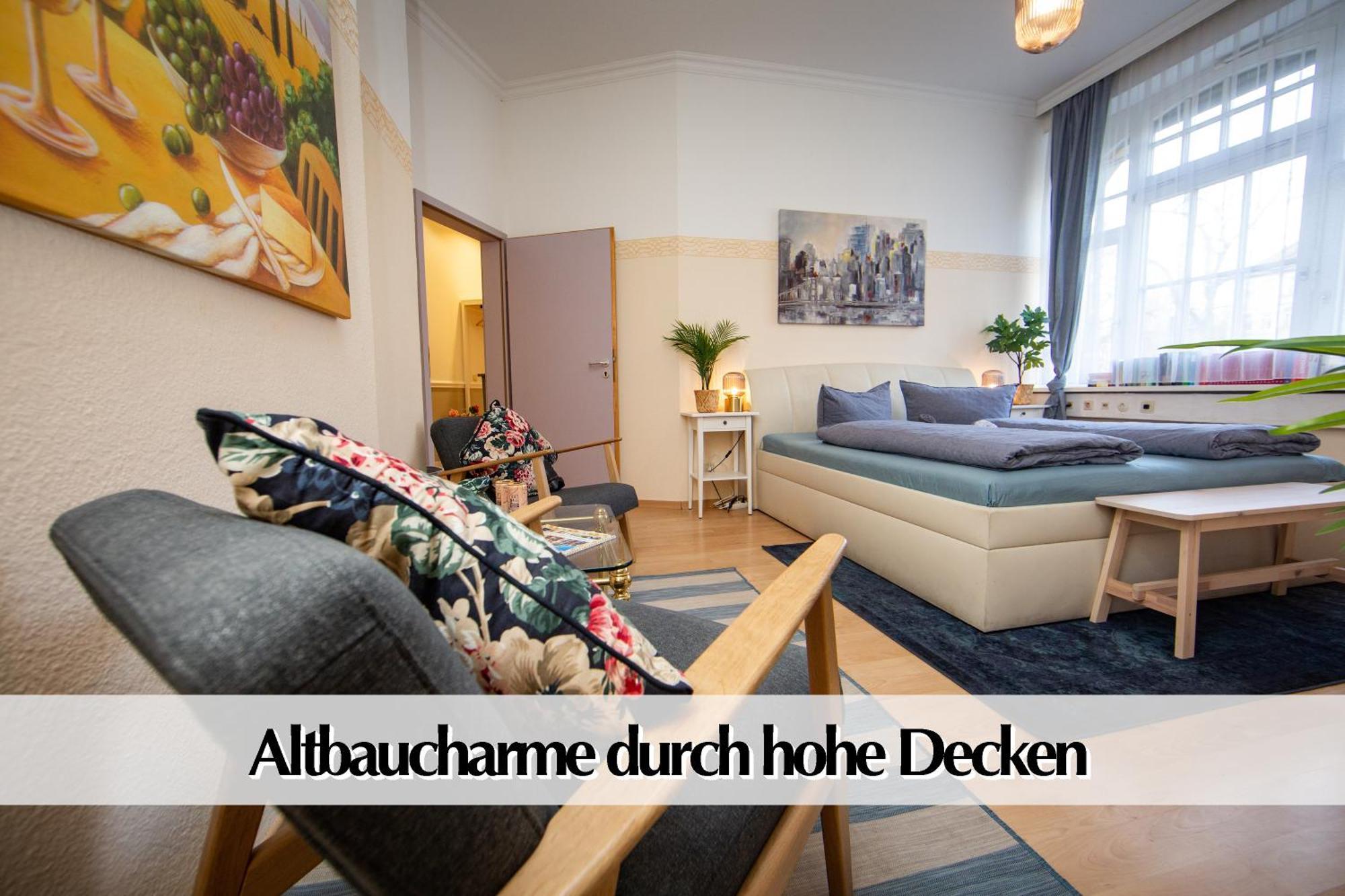 12 Fewos Im Jugendstilhaus Mit Aufzug, Terrasse, Kingsize-Bett, Smart-Tv, Etc Ерфурт Екстер'єр фото