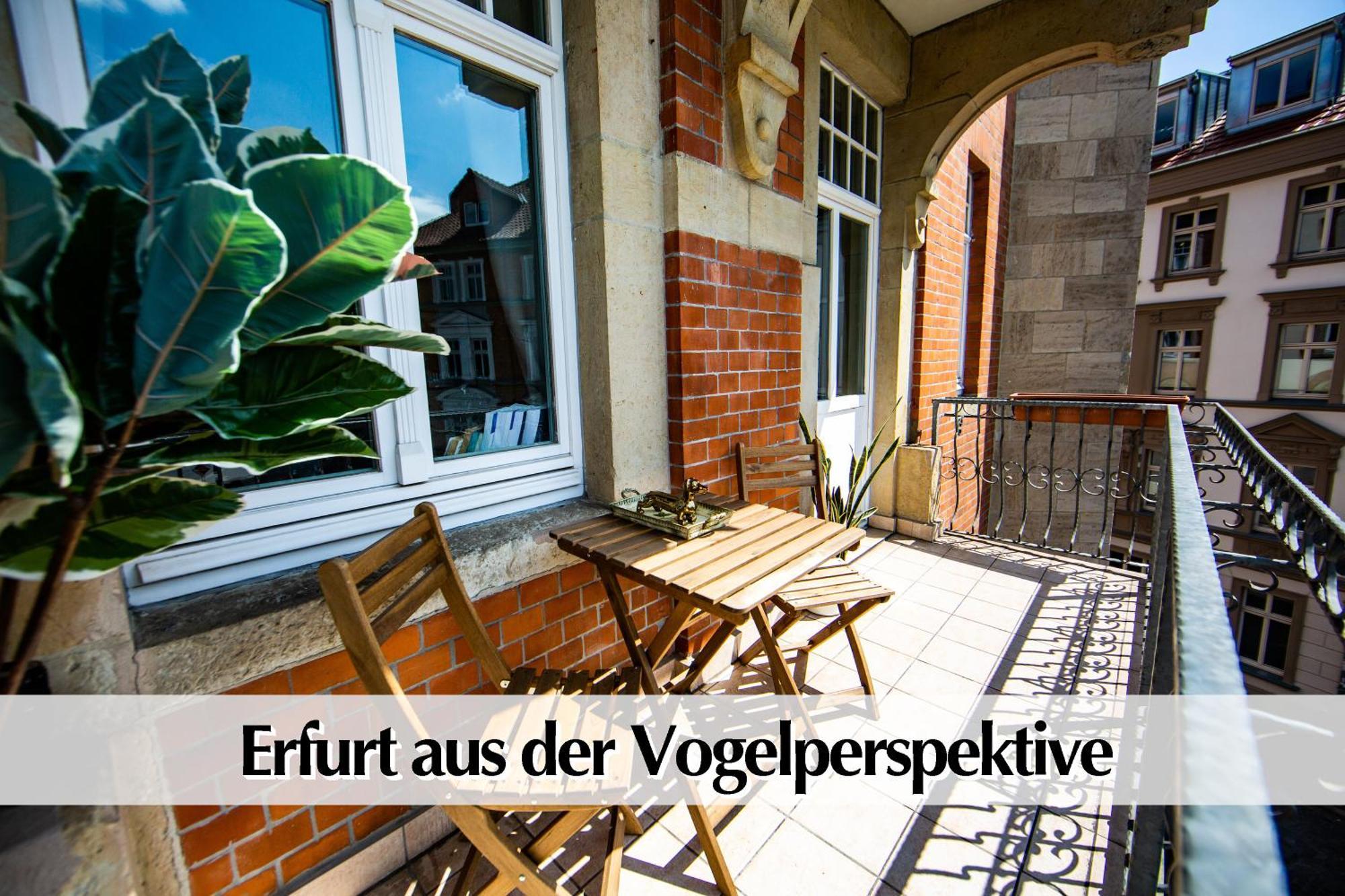 12 Fewos Im Jugendstilhaus Mit Aufzug, Terrasse, Kingsize-Bett, Smart-Tv, Etc Ерфурт Номер фото