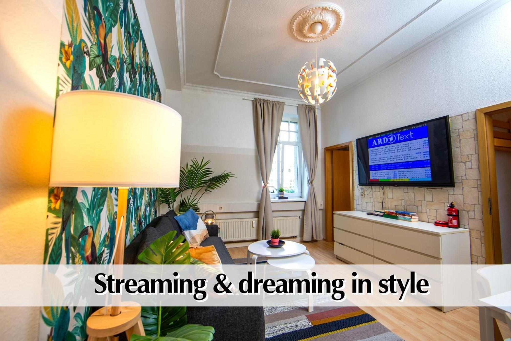 12 Fewos Im Jugendstilhaus Mit Aufzug, Terrasse, Kingsize-Bett, Smart-Tv, Etc Ерфурт Номер фото