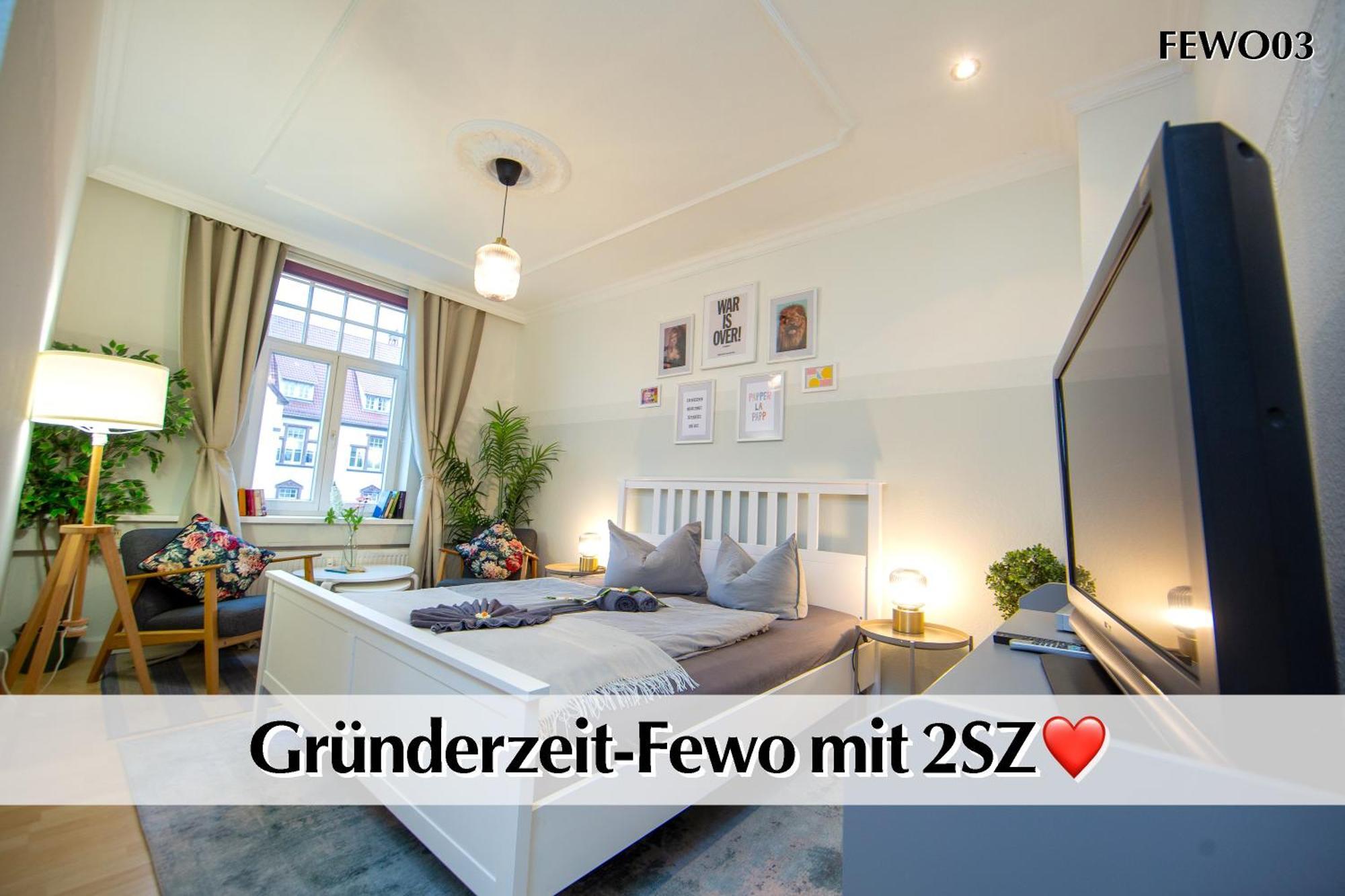 12 Fewos Im Jugendstilhaus Mit Aufzug, Terrasse, Kingsize-Bett, Smart-Tv, Etc Ерфурт Екстер'єр фото