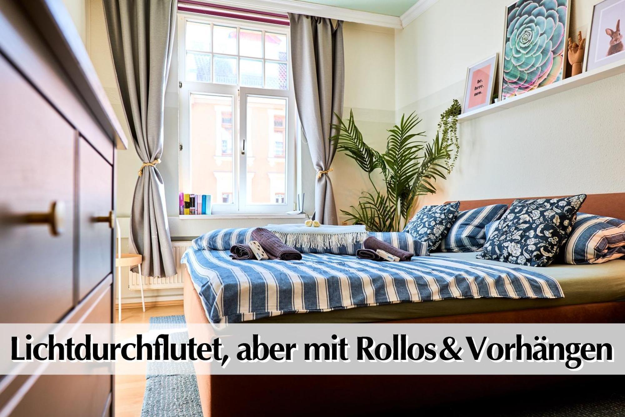 12 Fewos Im Jugendstilhaus Mit Aufzug, Terrasse, Kingsize-Bett, Smart-Tv, Etc Ерфурт Номер фото
