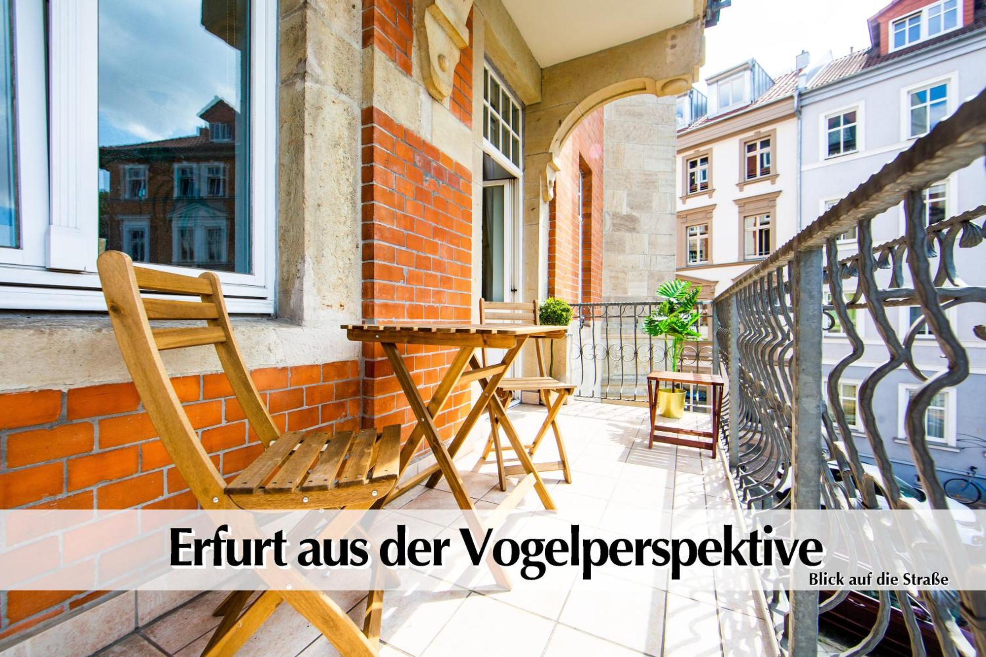 12 Fewos Im Jugendstilhaus Mit Aufzug, Terrasse, Kingsize-Bett, Smart-Tv, Etc Ерфурт Номер фото