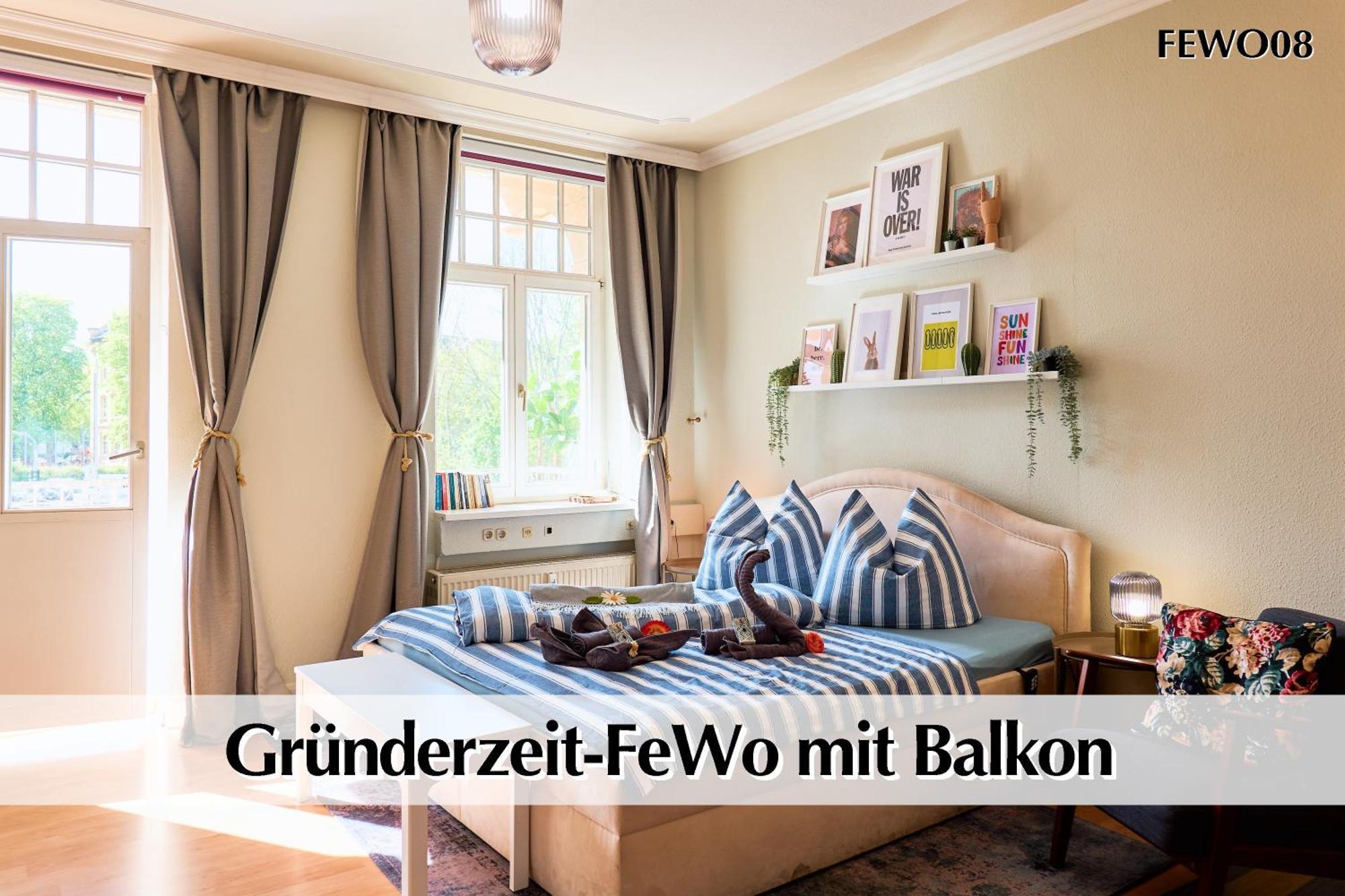 12 Fewos Im Jugendstilhaus Mit Aufzug, Terrasse, Kingsize-Bett, Smart-Tv, Etc Ерфурт Екстер'єр фото
