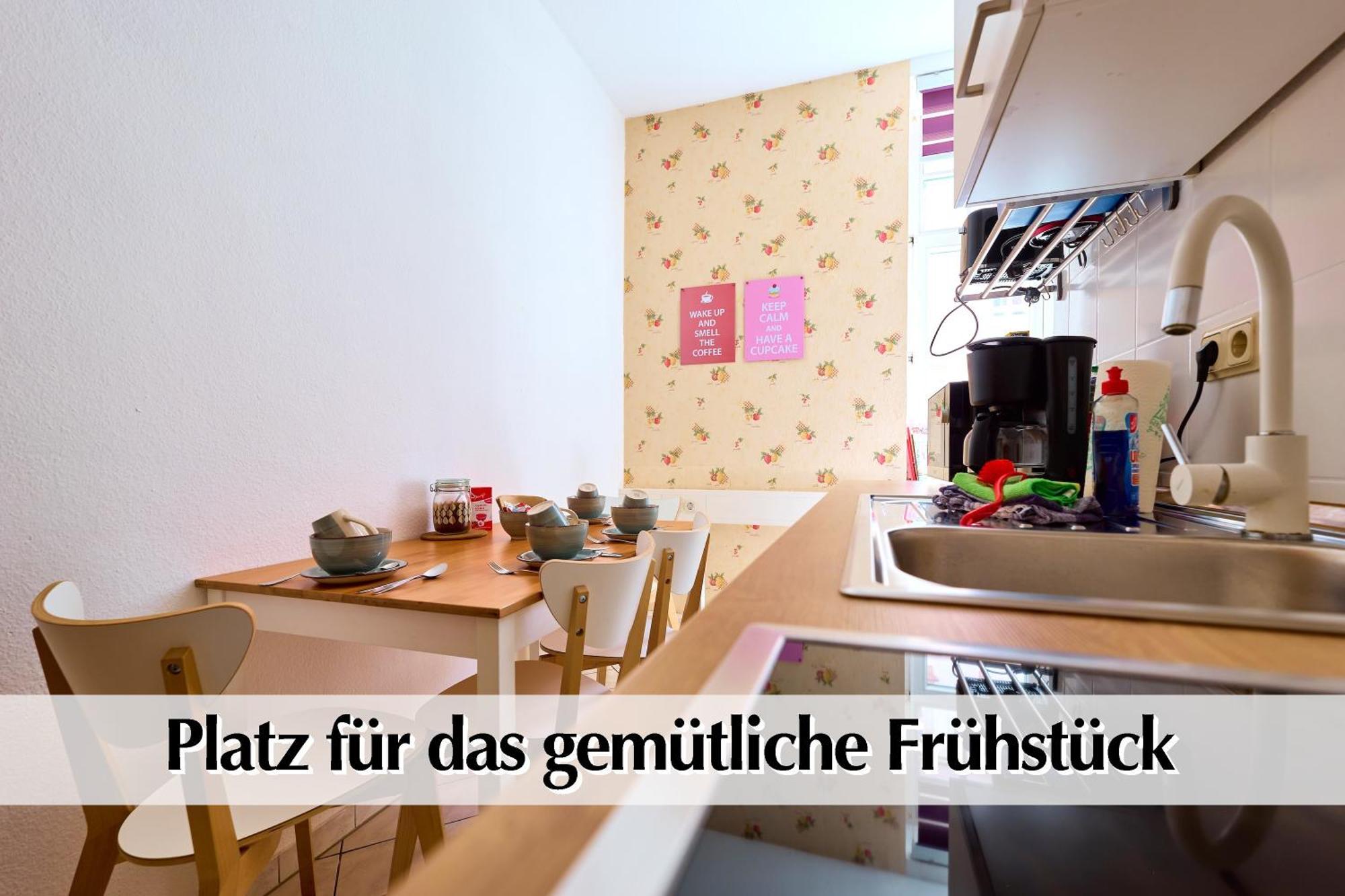 12 Fewos Im Jugendstilhaus Mit Aufzug, Terrasse, Kingsize-Bett, Smart-Tv, Etc Ерфурт Номер фото